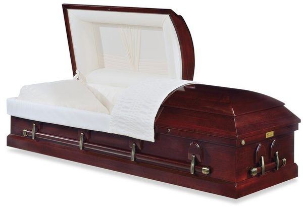 Lenox Cherry Wood Casket